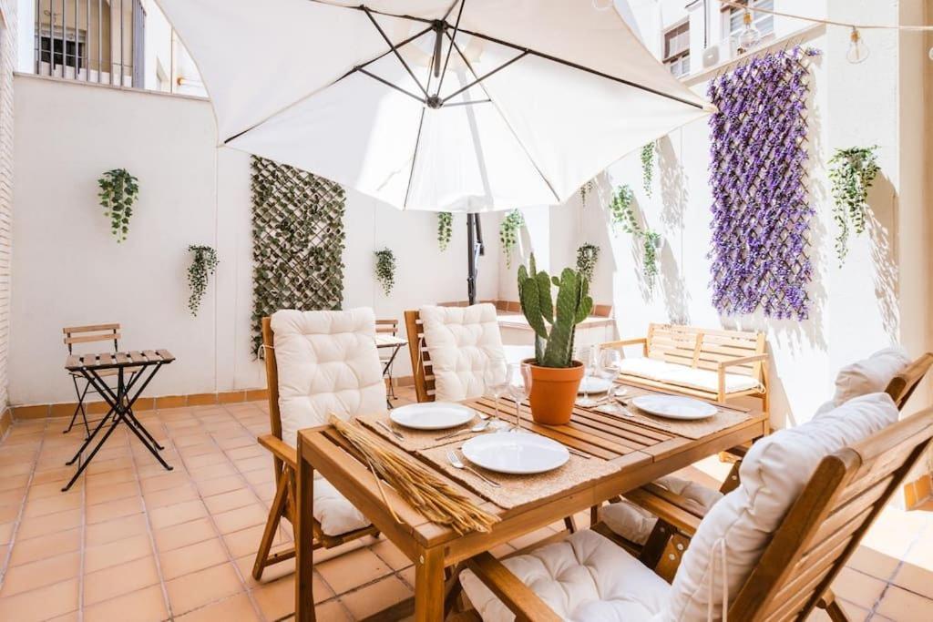 דירות Casa San Miguel Terrace Centro סרגוסה מראה חיצוני תמונה