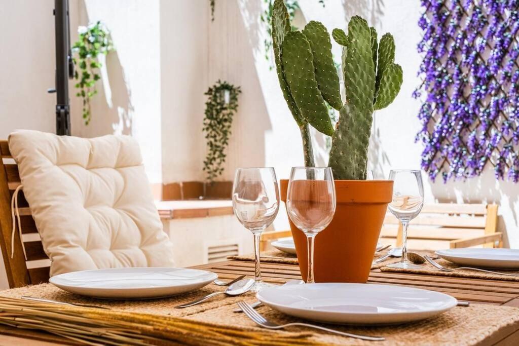 דירות Casa San Miguel Terrace Centro סרגוסה מראה חיצוני תמונה